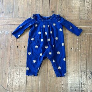 Tea collection gold medallion romper